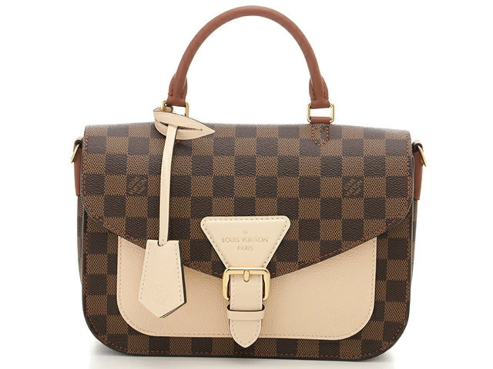 LOUIS VUITTON Crossbody Bag Damier Chrome
